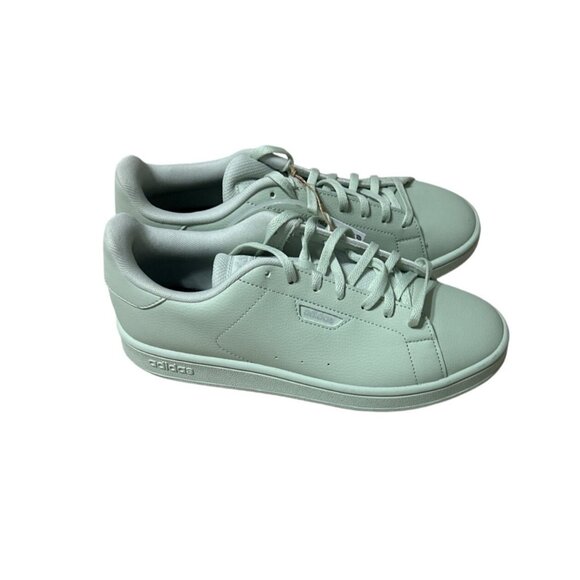Adidas Size 8.5 Casual Advantage Lace Up Low Top Sneaker Shoes Mint Green - Picture 5 of 11
